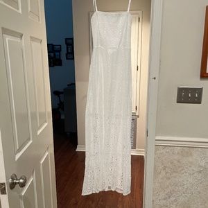 White dress